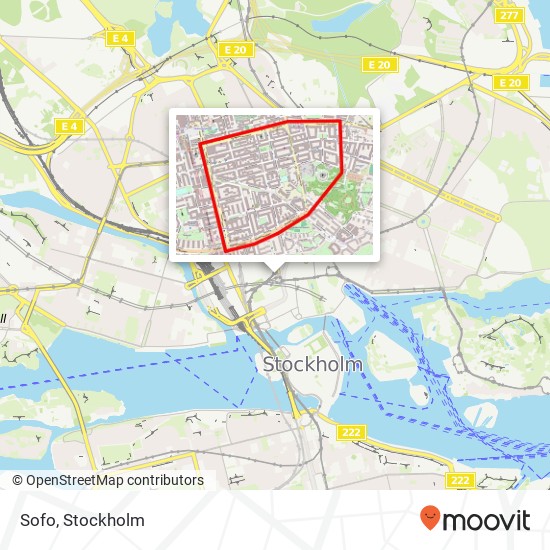 Sofo, Sergels torg SE-111 57 Stockholm map