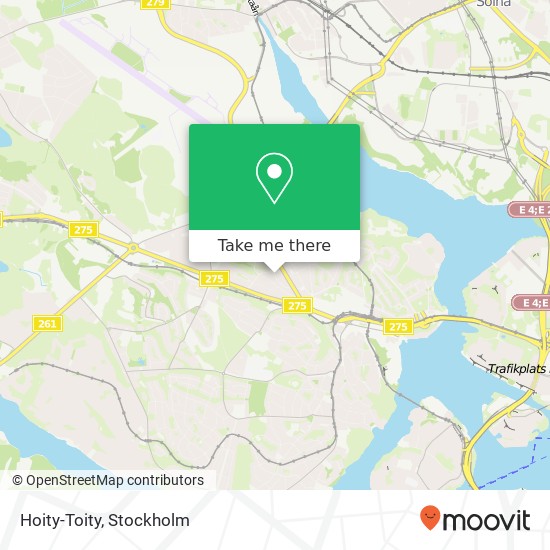 Hoity-Toity, Fältmarskalksvägen 18 SE-167 32 Bromma map