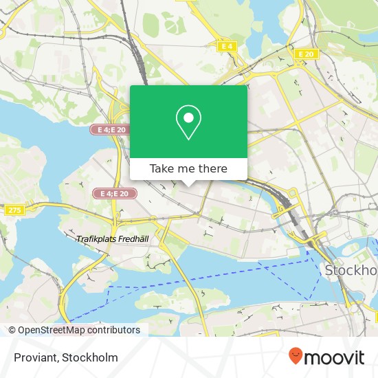 Proviant, Arbetargatan 33 SE-112 45 Stockholm map
