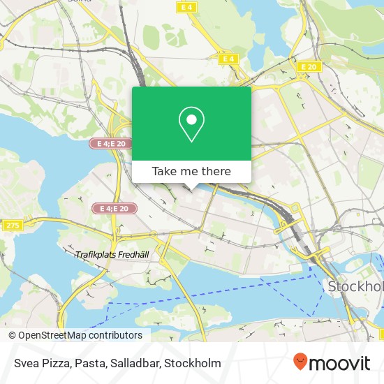 Svea Pizza, Pasta, Salladbar, Svarvargatan 18 SE-112 49 Stockholm map