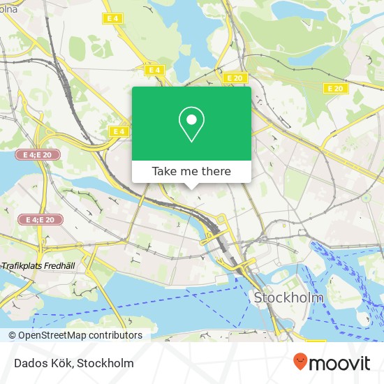 Dados Kök, Olivecronas väg SE-113 61 Stockholm map