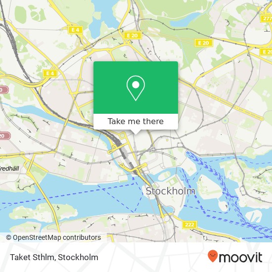 Taket Sthlm map