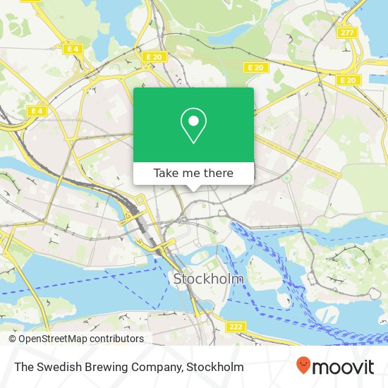 The Swedish Brewing Company, Regeringsgatan 71 SE-111 56 Stockholm map