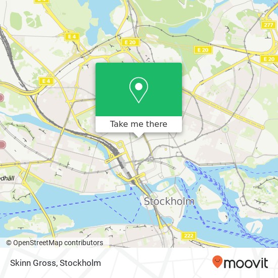 Skinn Gross, Olof Palmes gata 14 SE-111 37 Stockholm map