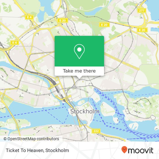 Ticket To Heaven, Regeringsgatan 52 SE-111 56 Stockholm map