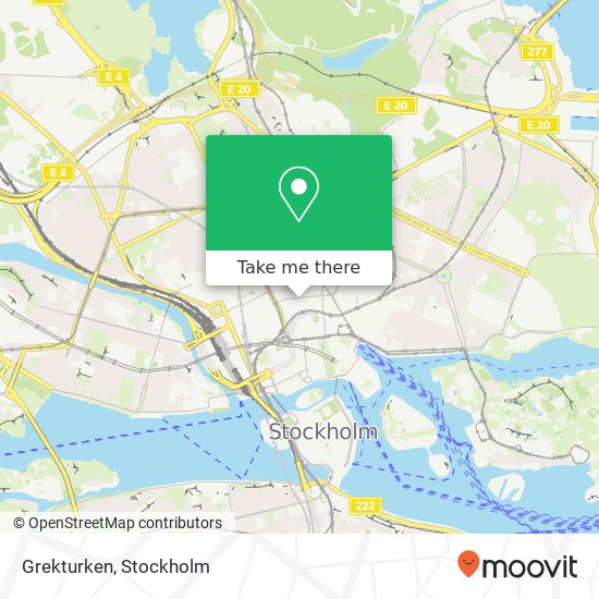 Grekturken, Kungsgatan 25 SE-111 43 Stockholm map