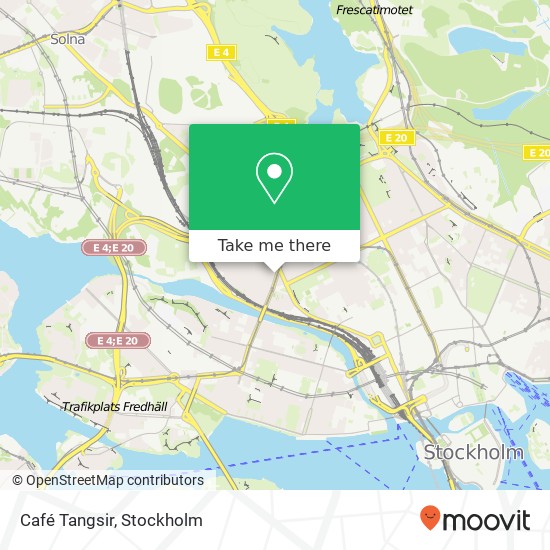 Café Tangsir, Sankt Eriksgatan 85 SE-113 32 Stockholm map