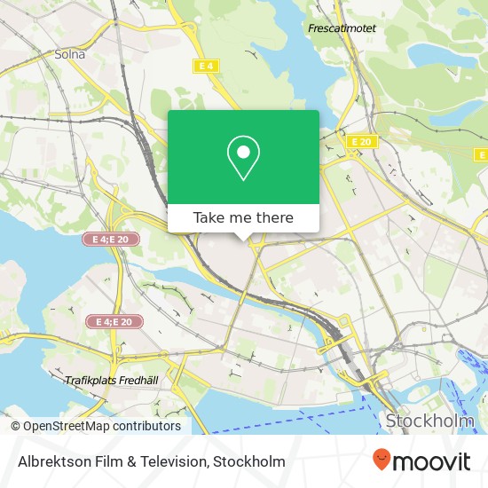 Albrektson Film & Television map