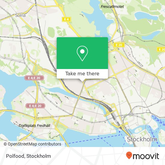 Polfood, Torsgatan 49 SE-113 37 Stockholm map