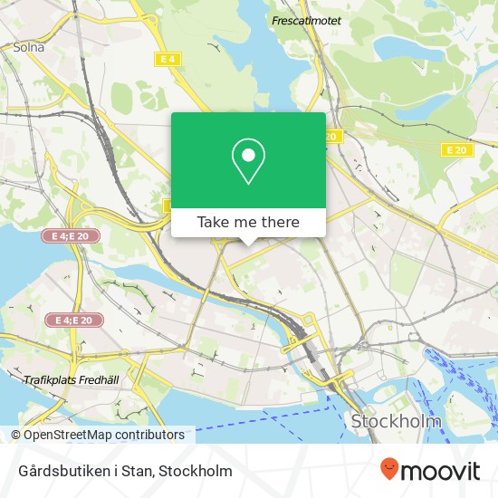 Gårdsbutiken i Stan, Hälsingegatan 7 SE-113 27 Stockholm map