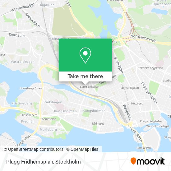 Plagg Fridhemsplan map