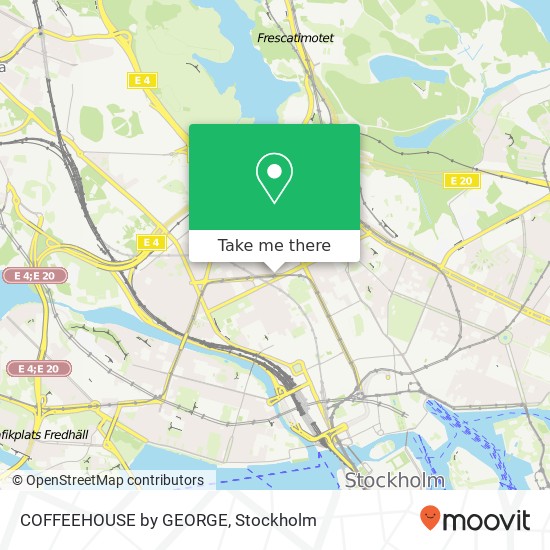 COFFEEHOUSE by GEORGE, Karlbergsvägen 8 SE-113 27 Stockholm map