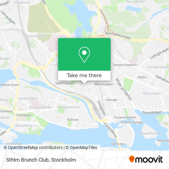 Sthlm Brunch Club map