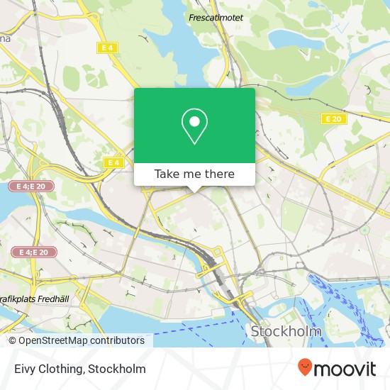 Eivy Clothing, Upplandsgatan 53 SE-113 28 Stockholm map