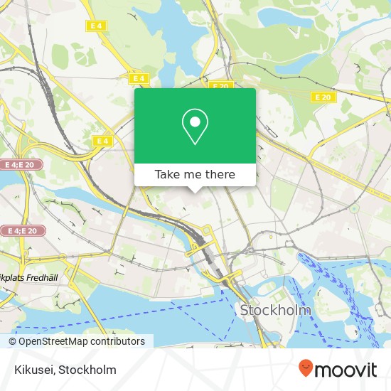 Kikusei, Upplandsgatan 27 SE-113 60 Stockholm map