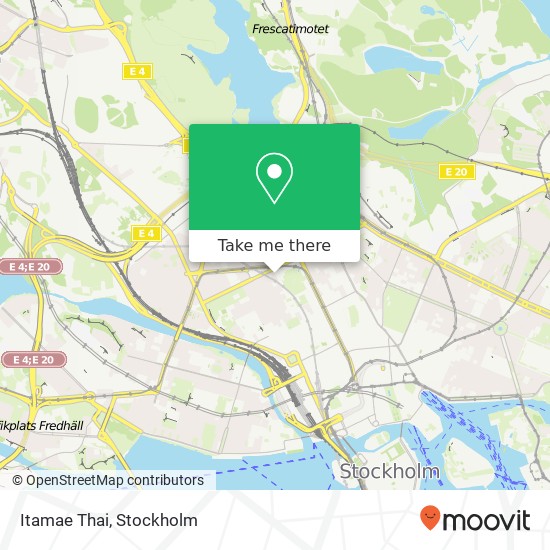 Itamae Thai, Norrtullsgatan 13 SE-113 27 Stockholm map