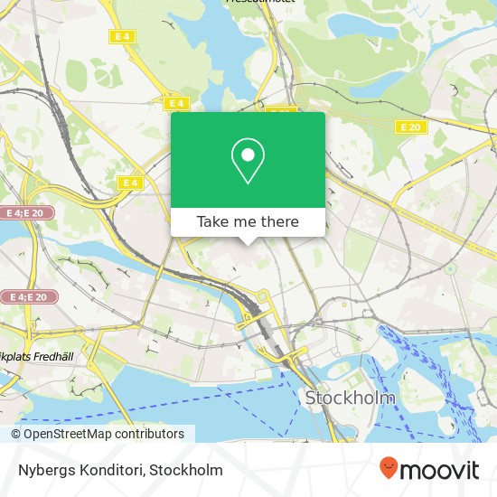 Nybergs Konditori, Upplandsgatan 26 SE-113 60 Stockholm map