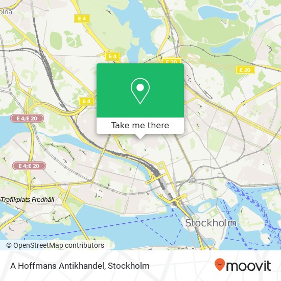 A Hoffmans Antikhandel, Olivecronas väg 4 SE-113 61 Stockholm map