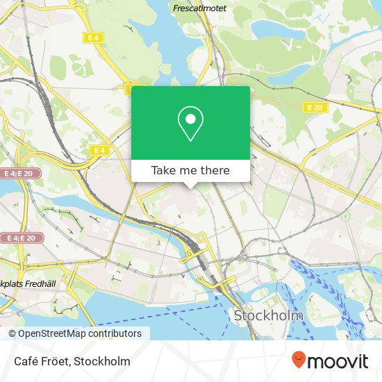 Café Fröet, Observatoriegatan 4 SE-113 29 Stockholm map