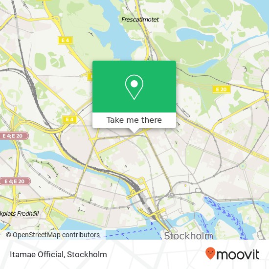 Itamae Official, Odengatan 62 SE-113 22 Stockholm map