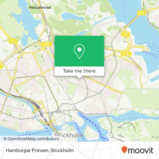 Hamburgar Prinsen, Sturegatan 21 SE-114 36 Stockholm map