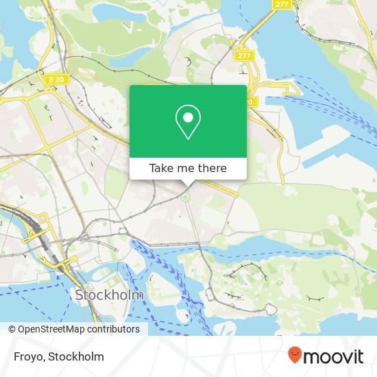 Froyo, Karlaplan 13 SE-115 20 Stockholm map