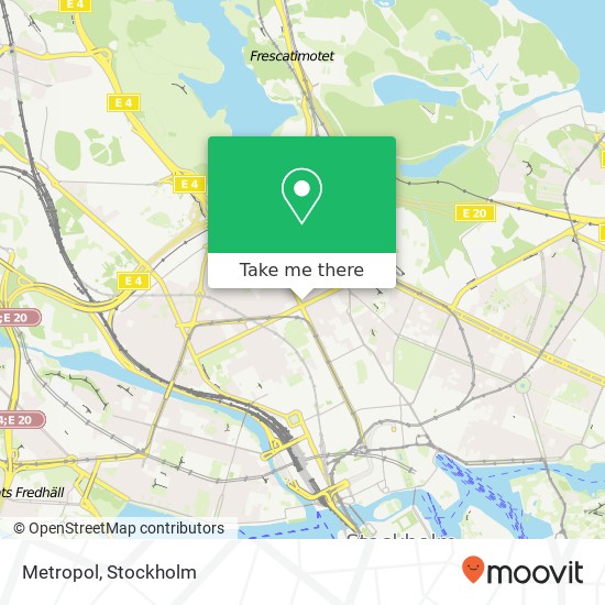 Metropol, Sveavägen 116 SE-113 50 Stockholm map
