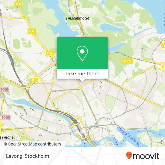 Lavong, Surbrunnsgatan SE-113 48 Stockholm map