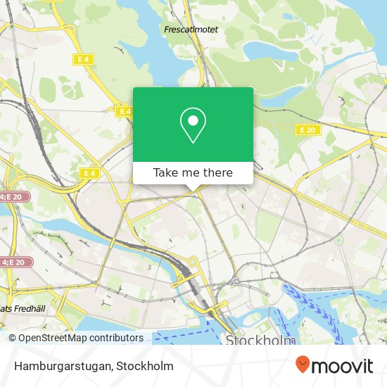 Hamburgarstugan, Odengatan 53 SE-113 51 Stockholm map