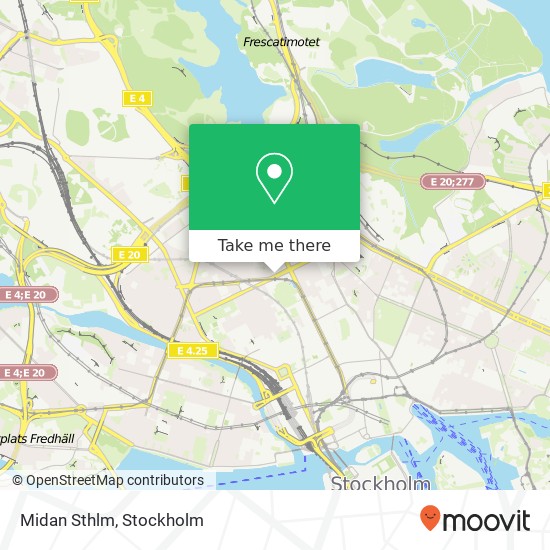 Midan Sthlm map