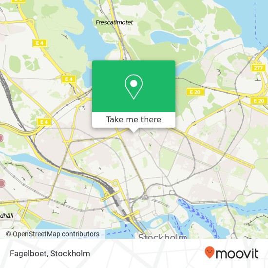 Fagelboet, Tulegatan 14 SE-113 53 Stockholm map