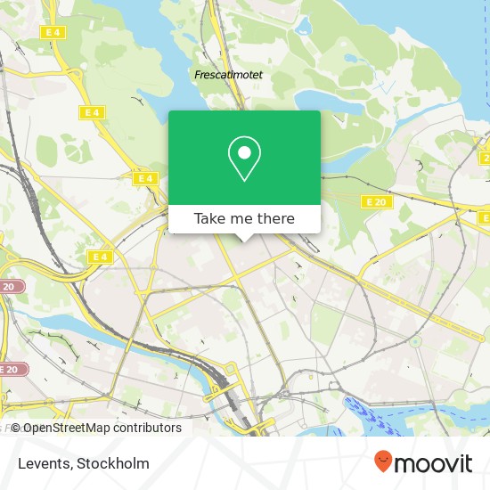 Levents, Tulegatan SE-113 53 Stockholm map