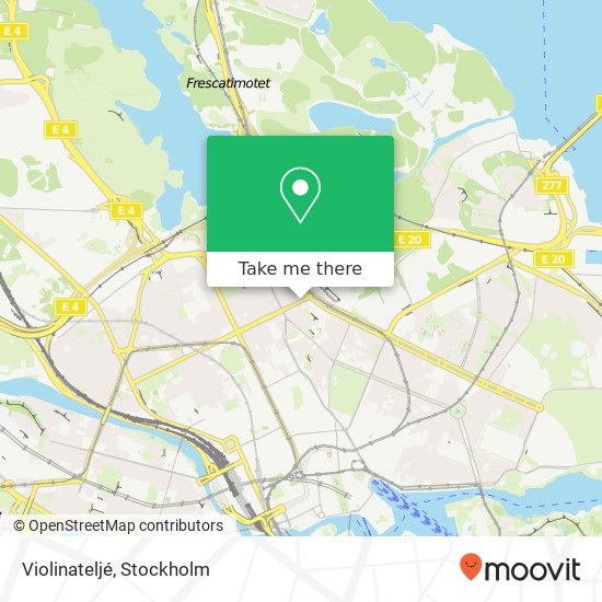 Violinateljé, Odengatan SE-114 24 Stockholm map