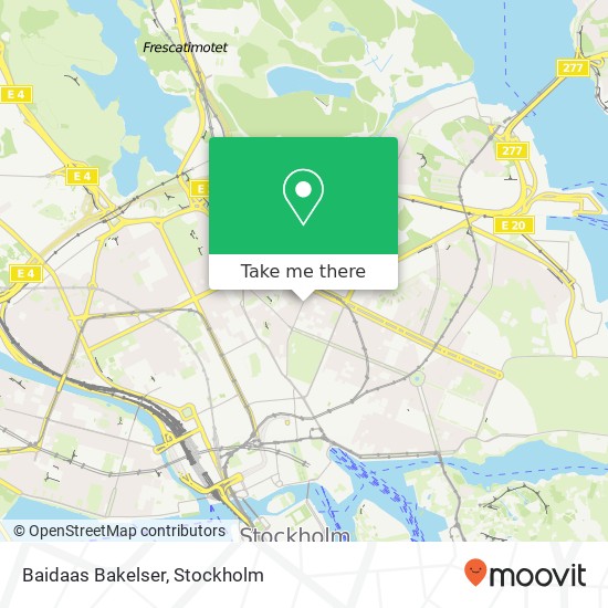 Baidaas Bakelser, Engelbrektsgatan SE-114 32 Stockholm map