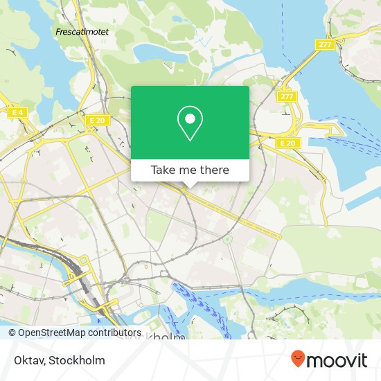 Oktav, Valhallavägen 105 SE-115 31 Stockholm map