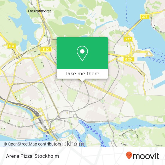 Arena Pizza, Sturegatan 62 SE-114 36 Stockholm map