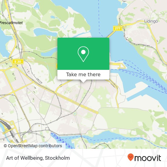 Art of Wellbeing, Brantingsgatan 21 SE-115 35 Stockholm map