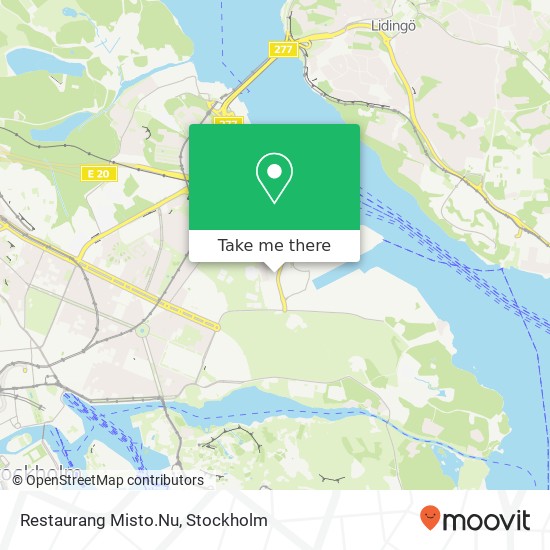 Restaurang Misto.Nu, Tegeluddsvägen 80 SE-115 28 Stockholm map