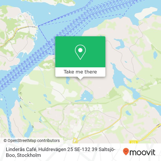 Linderås Café, Huldrevägen 25 SE-132 39 Saltsjö-Boo map