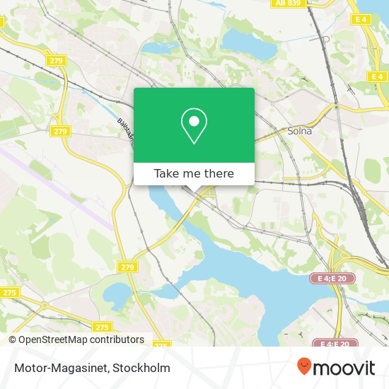 Motor-Magasinet map