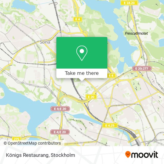 Königs Restaurang map