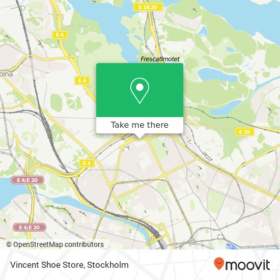 Vincent Shoe Store, Sveavägen 155 SE-113 46 Stockholm map