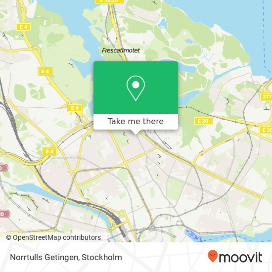 Norrtulls Getingen, Birger Jarlsgatan 111 SE-113 56 Stockholm map