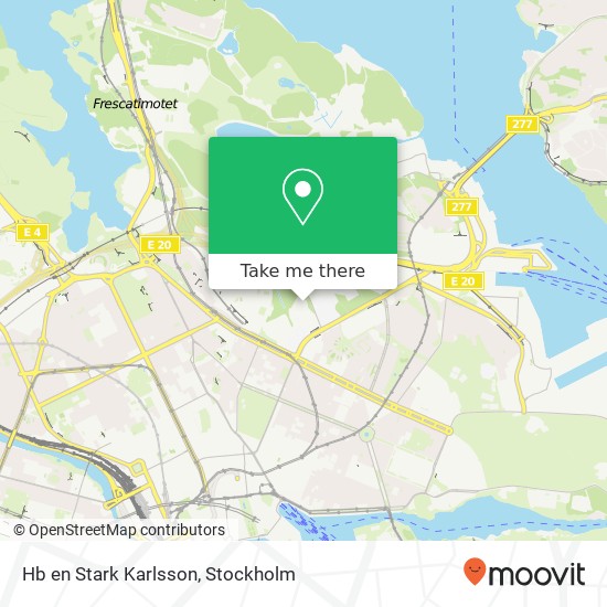 Hb en Stark Karlsson, Södra Fiskartorpsvägen 15A SE-114 33 Stockholm map