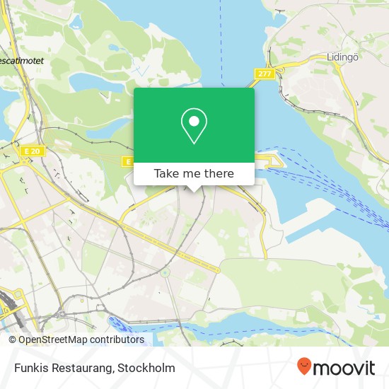 Funkis Restaurang, Furusundsgatan 9 SE-115 37 Stockholm map