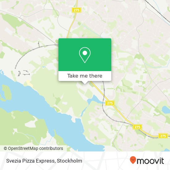 Svezia Pizza Express, Silversmedsplan 14 SE-162 56 Vällingby map