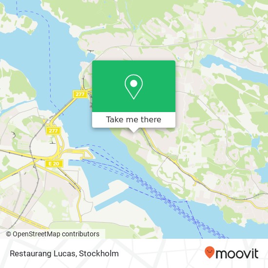 Restaurang Lucas, Baggeby torg SE-181 35 Lidingö map