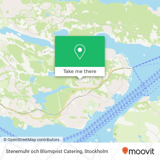 Stenemuhr och Blomqvist Catering, Klarbärsvägen 51 SE-181 65 Lidingö map