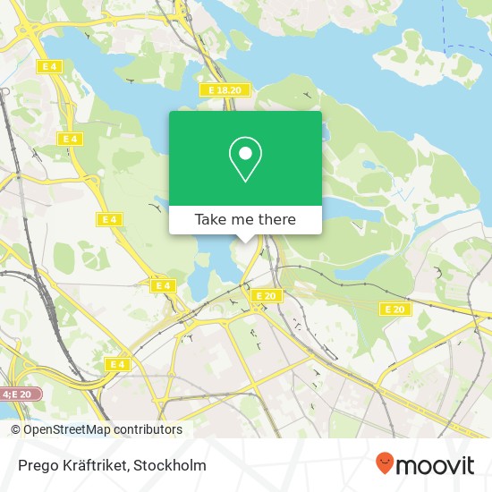 Prego Kräftriket, Kräftriket 3 SE-114 19 Stockholm map