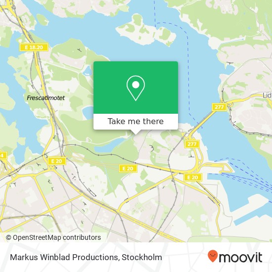 Markus Winblad Productions map